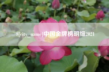 武汉中国金牌榜明细2021
