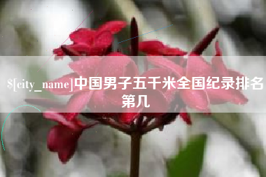 武汉中国男子五千米全国纪录排名第几