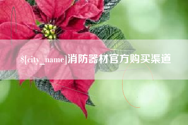武汉消防器材官方购买渠道