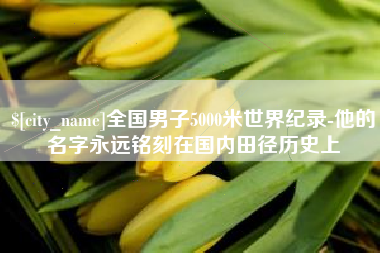 武汉全国男子5000米世界纪录-他的名字永远铭刻在国内田径历史上