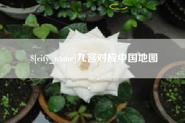 武汉九宫对应中国地图