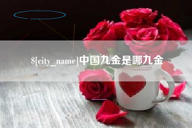 武汉中国九金是哪九金