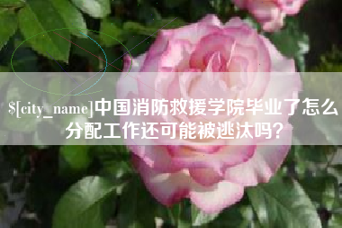 武汉中国消防救援学院毕业了怎么分配工作还可能被逃汰吗？