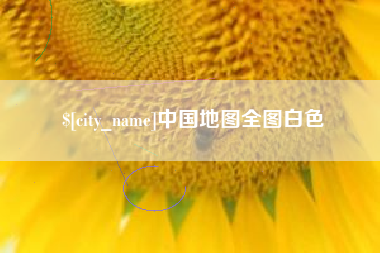 武汉中国地图全图白色
