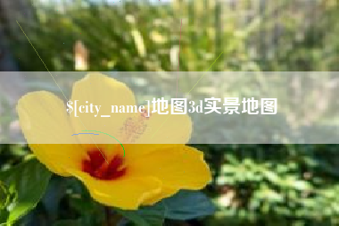 武汉地图3d实景地图