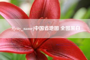 武汉中国省地图 全图黑白