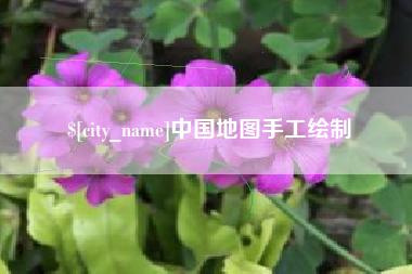 武汉中国地图手工绘制