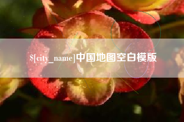 武汉中国地图空白模版
