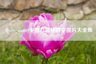 武汉中国九宫格数字图片大全集