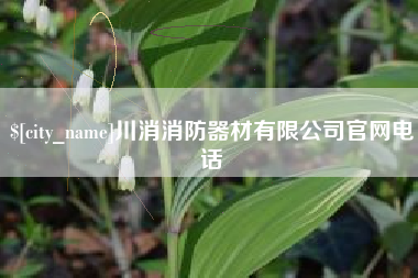武汉川消消防器材有限公司官网电话