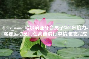 武汉哈尔滨亚冬会男子5000米接力-需要运动员们在高速滑行中精准地完成