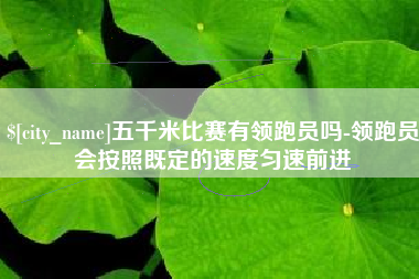 武汉五千米比赛有领跑员吗-领跑员会按照既定的速度匀速前进