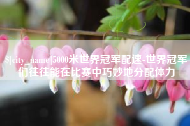 武汉5000米世界冠军配速-世界冠军们往往能在比赛中巧妙地分配体力