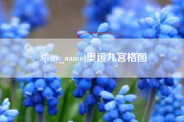 武汉奥运九宫格图