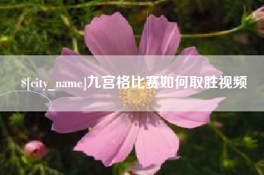 武汉九宫格比赛如何取胜视频