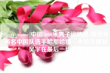 武汉中国5000米男子运动员-而另外两名中国队选手哈那哈提·木哈买提和吴宇在最后一组出场