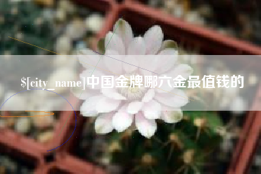 武汉中国金牌哪六金最值钱的